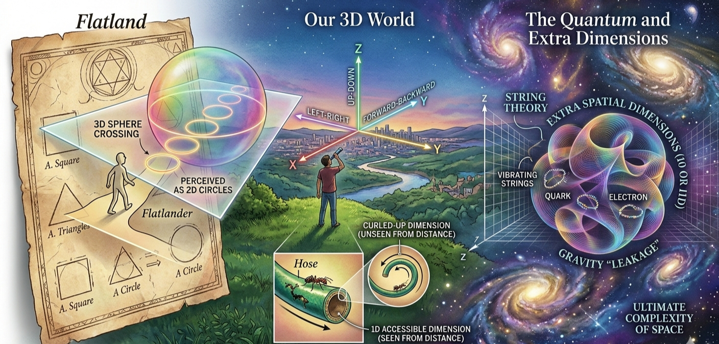 The Great Unseen: Are We Living in a Multidimensional Masterpiece?