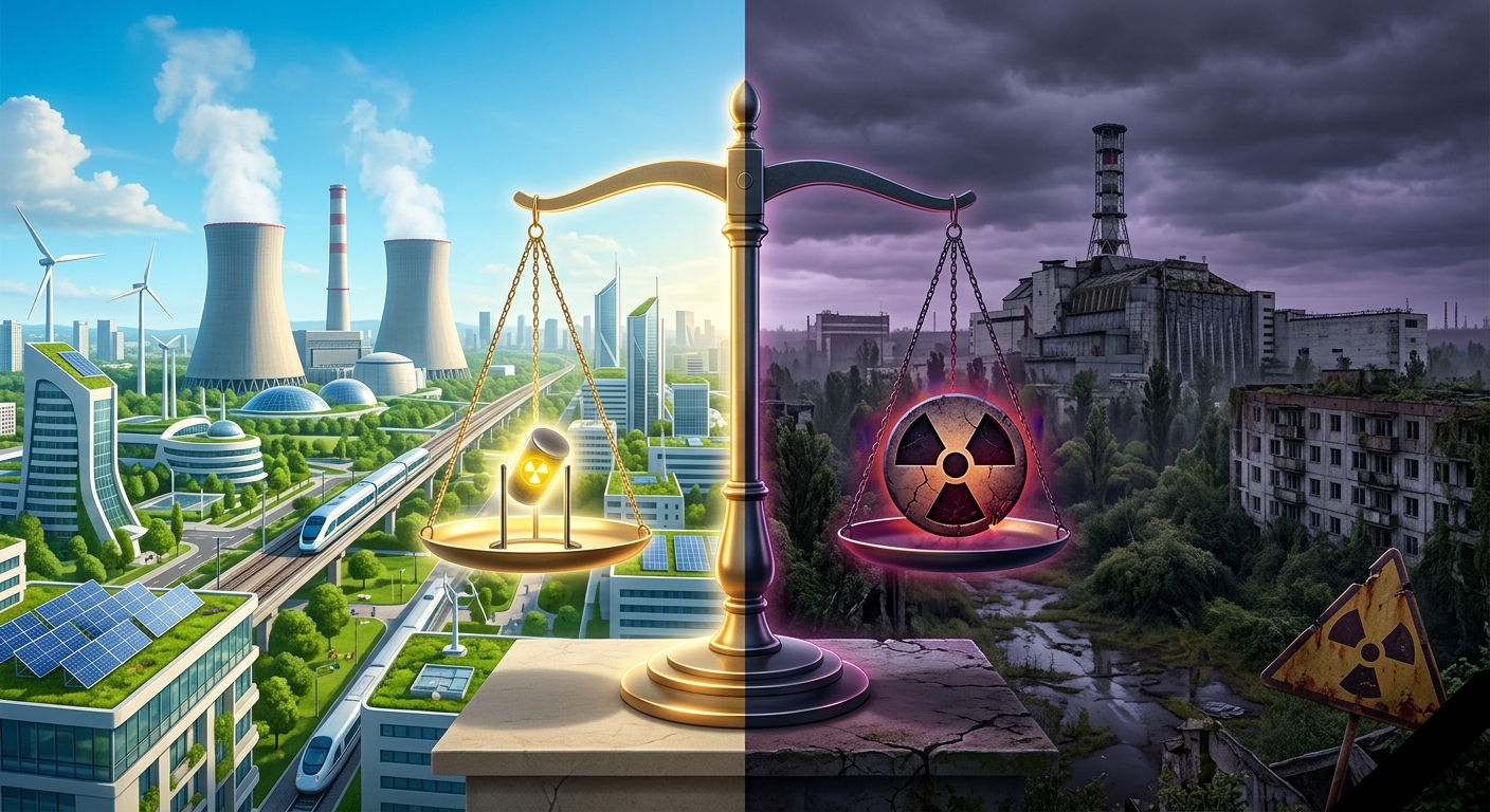 The Nuclear Paradox: Why Atomic Energy is Both Our Salvation and Our Shadow